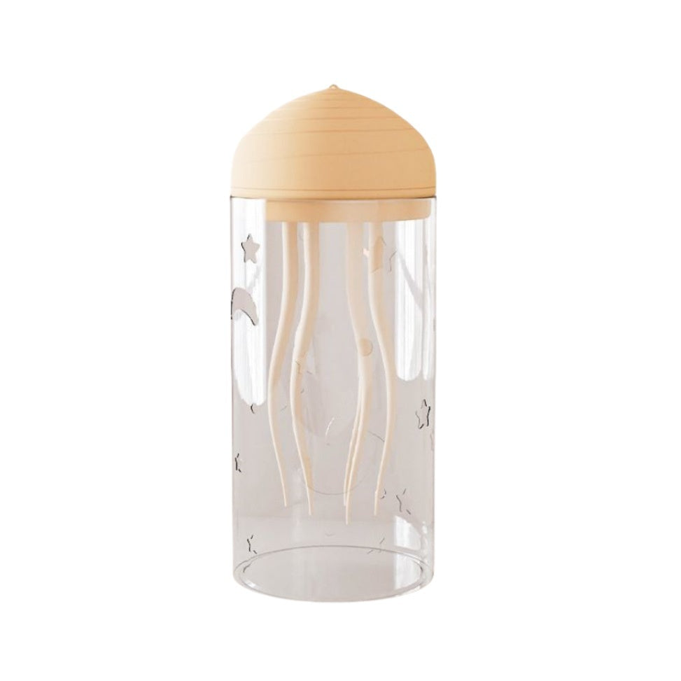 3D Creative Floating Jellyfish Small Night Lamp Diy Luminous Ambience Light